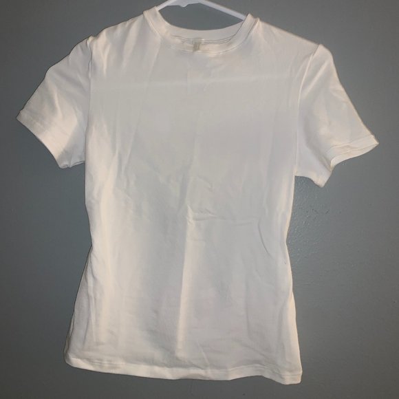 SKIMS Tops Skims Cotton Tee In Bone Poshmark